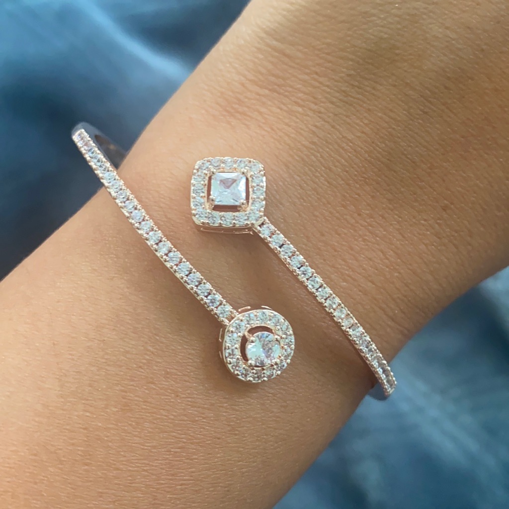 Rose Gold Diamond Bangle Rose Gold Diamond Bangle